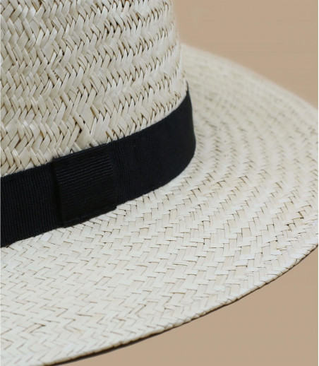 straw hat wide brim